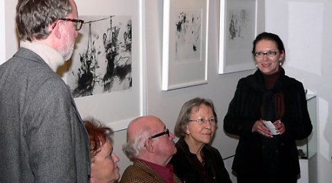 Impressionen der Vernissage von Uwe Ernst