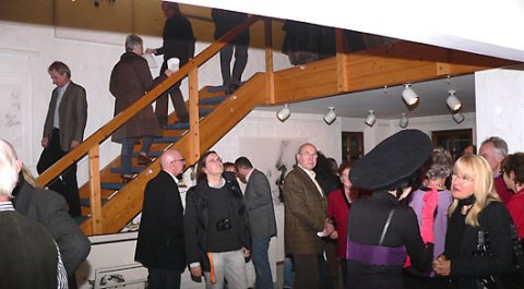 Impressionen der Vernissage von Uwe Ernst