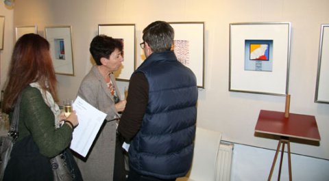 Impressionen der Vernissage von Volker Kühn