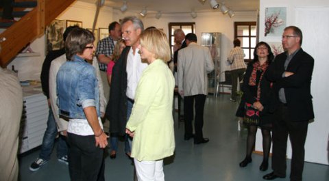 Impressionen der Vernissage von Xi Yongqin