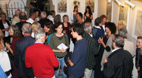 Impressionen der Vernissage von Renate Gries-Fahrbach