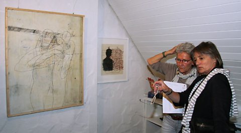 Impressionen der Vernissage von Renate Gries-Fahrbach