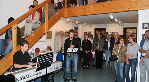 Impressionen der Vernissage von Renate Gries-Fahrbach