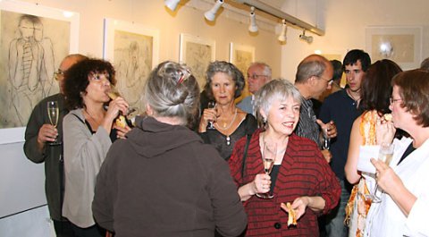 Impressionen der Vernissage von Renate Gries-Fahrbach
