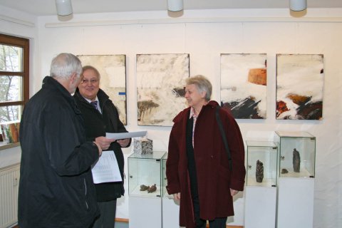 Impressionen der Vernissage von Gerhard Lämmlin am 20.01.2013