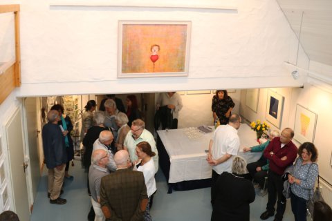 Impressionen der Vernissage von Dieter Gilfert am 07.10.2018