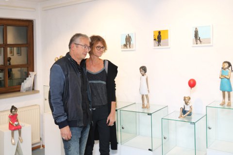 Impressionen der Vernissage von Tamara Suhr am 23.11.2018