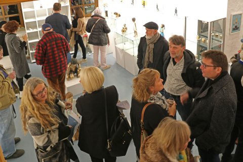Impressionen der Vernissage von Tamara Suhr am 23.11.2018