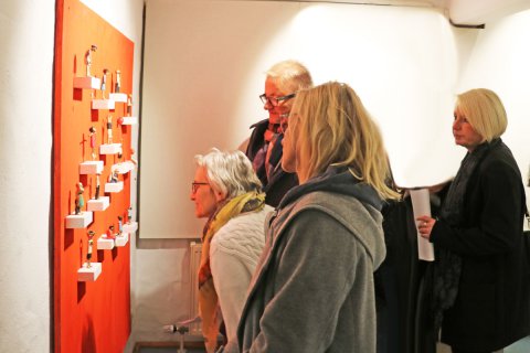 Impressionen der Vernissage von Tamara Suhr am 23.11.2018