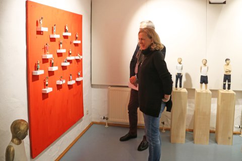 Impressionen der Vernissage von Tamara Suhr am 23.11.2018