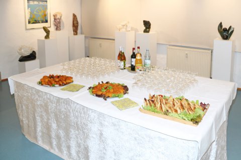 Impressionen der Vernissage von Stanford Fata am 07.04.2019