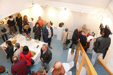 Impressionen der Vernissage von Stanford Fata am 07.04.2019