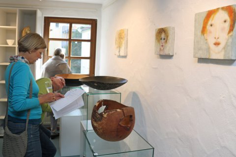 Impressionen der Vernissage von Gerhard Pflugfelder am 29.09.2019