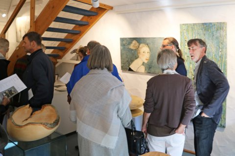 Impressionen der Vernissage von Gerhard Pflugfelder am 29.09.2019