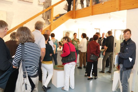 Impressionen der Vernissage von Marlis Albrecht am 29.09.2019