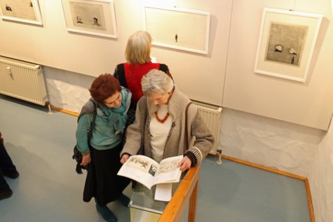 Impressionen der Vernissage von Günter Schöllkopf am 19.01.2020