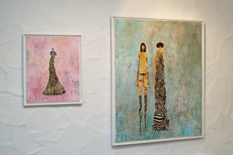 Rückblick Ausstellung Cindy Velz / Der schöne Schein / 24. Juli - 12. September 2020