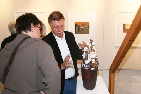 Impressionen der Vernissage von Werner Lehmann am 08.09.2017