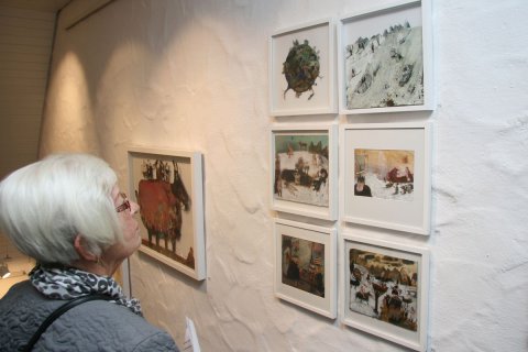 Impressionen der Vernissage von Werner Lehmann am 08.09.2017