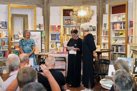 Impressionen der Vernissage von Marietta Kopriva-Vogelmann am 21.06.2024