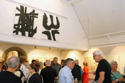 Impressionen der Vernissage von Marietta Kopriva-Vogelmann am 21.06.2024