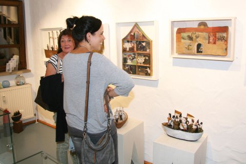 Impressionen der Vernissage von Werner Lehmann am 08.09.2017