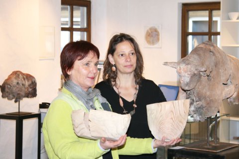 Impressionen der Vernissage von Ule Ewelt am 21.01.2018