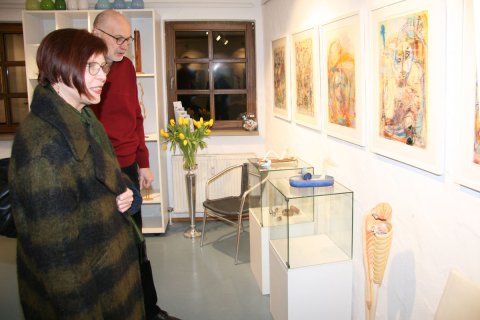 Impressionen der Vernissage von Václav Pokorný am 09.03.2018