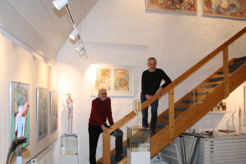 Impressionen der Vernissage von Stefan Noss am 09.03.2018
