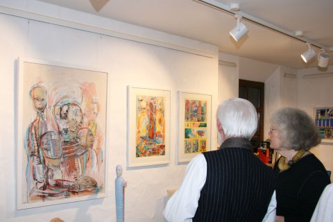 Impressionen der Vernissage von Stefan Noss am 09.03.2018