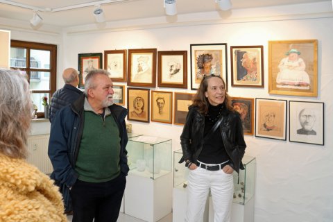 Impressionen der Vernissage zur Aussstellung 