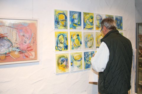 Impressionen der Vernissage von Stefan Noss am 09.03.2018