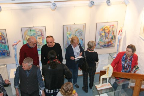 Impressionen der Vernissage von Václav Pokorný am 09.03.2018