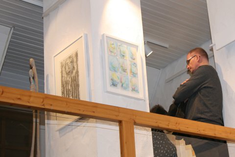Impressionen der Vernissage von Stefan Noss am 09.03.2018