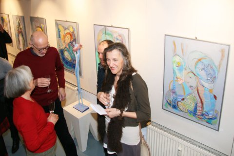 Impressionen der Vernissage von Václav Pokorný am 09.03.2018