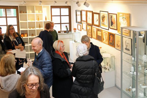 Impressionen der Vernissage zur Aussstellung 