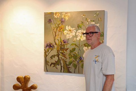 Impressionen der Vernissage von Jürgen Elwert am 30. Mai 2025