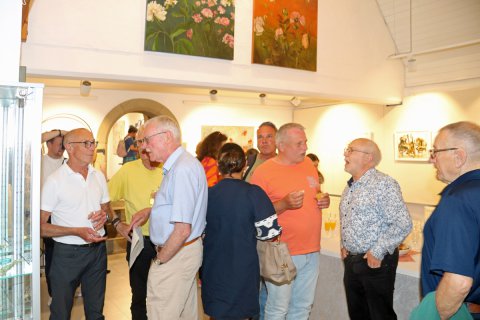 Impressionen der Vernissage von Michael Weick am 30. Mai 2025