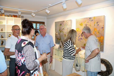 Impressionen der Vernissage von Michael Weick am 30. Mai 2025