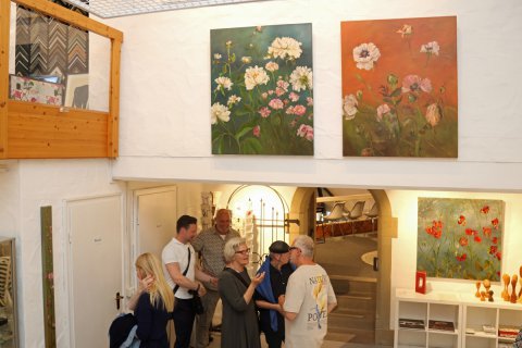 Impressionen der Vernissage von Jürgen Elwert am 30. Mai 2025