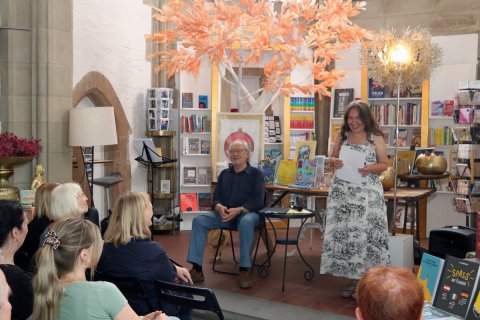 Impressionen der Vernissage von Alina Iftime am 6. Juli 2025