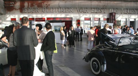 Impressionen der Vernissage von Joachim Lehrer - Kunst im Meilenwerk