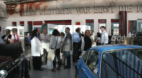Impressionen der Vernissage von Joachim Lehrer - Kunst im Meilenwerk