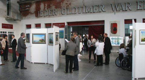 Impressionen der Vernissage von Joachim Lehrer - Kunst im Meilenwerk