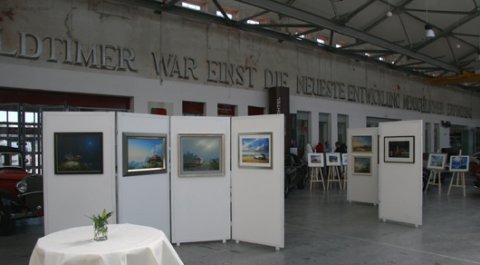 Impressionen der Vernissage von Joachim Lehrer - Kunst im Meilenwerk