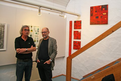 Impressionen der Vernissage von Brigitte Nowatzke-Kraft am 10.06.2016