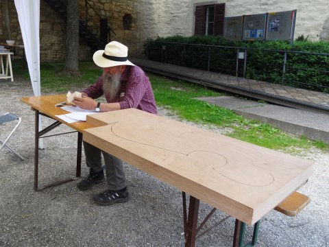 Impressionen vom Bildhauersymposium Marbach 2016