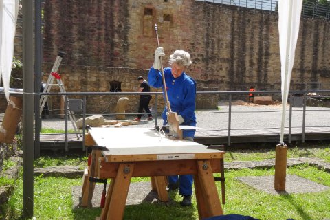 Impressionen vom Bildhauersymposium Marbach 2016