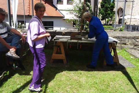 Impressionen vom Bildhauersymposium Marbach 2016
