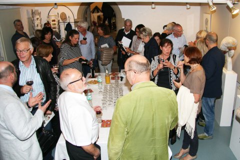 Impressionen der Vernissage von Alfons Wiest am 23.09.2016